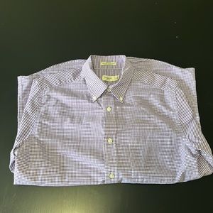 Haggar Size 32/33 Men’s Purple Dress Shirt